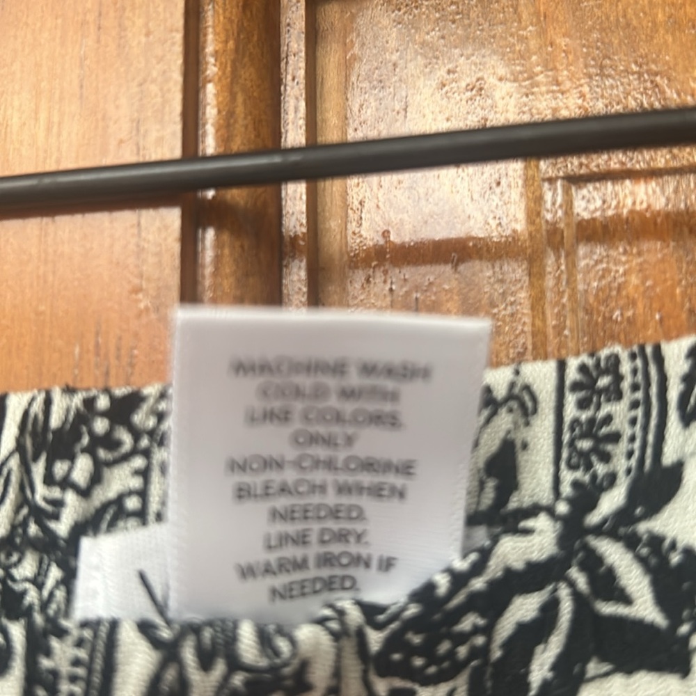 Westport Patterned Wide Leg Pants Size 1X - Picture 5 of 6